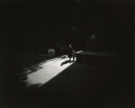 Harry Callahan. "Eleanor and Barbara," Chicago, 1953. Gelatin silver print. National Gallery of Art, Washington. Promised gift of Susan and Peter MacGill. Copyright estate of Harry Callahan, courtesy Pace/MacGill Gallery, New York. [http://www.geh.org/ne/str085/htmlsrc9/callahan_sld00001.html]